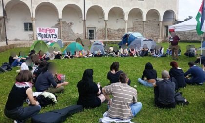 Filopalestinesi accampati in Sant'Agostino, vogliono che l'Università chiuda le collaborazioni con Israele