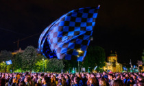 Maxischermo in centro a Bergamo per la finale di Coppa Italia, strade chiuse e niente alcol