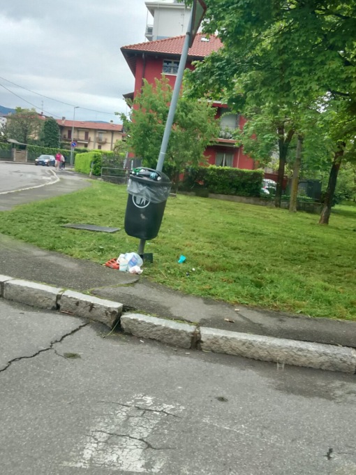 Rifiuti abbandonati a Seriate, il sindaco risponde: «Il problema sta nell’inciviltà delle persone»