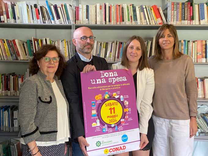 Sabato 11 maggio in 41 punti vendita Conad della Bergamasca torna “Dona una spesa”