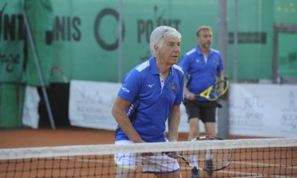 Gasperini al Tennis Vip: «Coppa frutto del lavoro, con città e tifosi legame fortissimo»