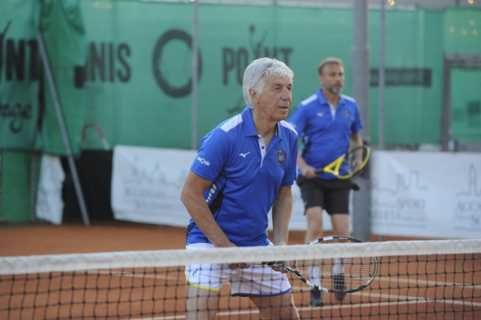 Gasperini al Tennis Vip: «Coppa frutto del lavoro, con città e tifosi legame fortissimo»