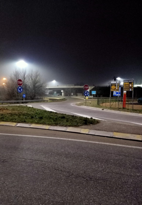 Asse interurbano, a Cassinone di Seriate arriva la nuova illuminazione
