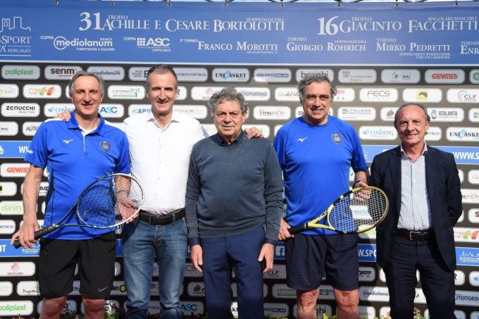Magrin e Mastropasqua: «Dea da 10 e lode». Al torneo pure due promesse del nostro tennis