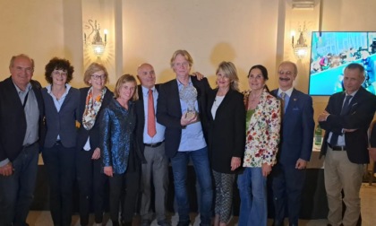 Stromberg riceve il premio "Uomo di Sport" dal Comitato Coppa Angelo Quarenghi di San Pellegrino