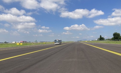 Tempi più stretti, voli più puntuali e meno emissioni: nuova taxiway all'aeroporto di Orio