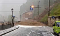 Frana a Trabuchello, in Val Brembana: isolati Branzi, Carona, Valleve e Foppolo