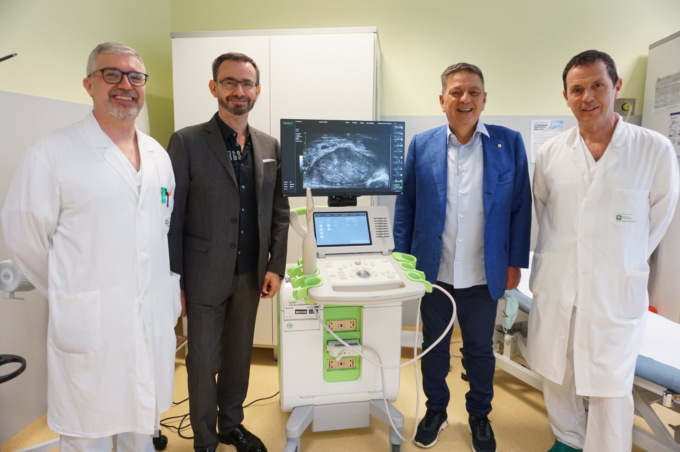 L’associazione oncologica bergamasca dona un ecografo di ultima generazione al Papa Giovanni