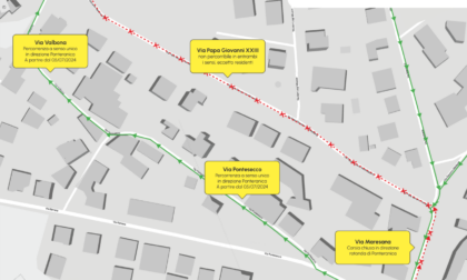 In arrivo modifiche alla viabilità a Ponteranica a causa del cantiere del tram T2