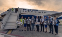 Aeroporto di Orio: tre nuovi voli a settimana da e per l'Egitto con Nile Air