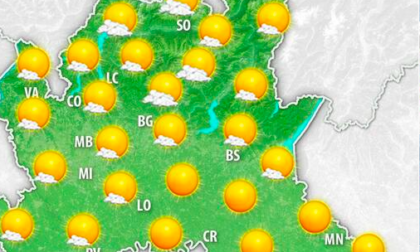 Arrivederci piogge, benvenuto caldo africano: a Bergamo picco a 32°C, ma durerà poco