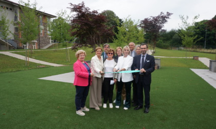 Inaugurata l'area verde al Polo di formazione universitaria Papa Giovanni XXIII a Bergamo