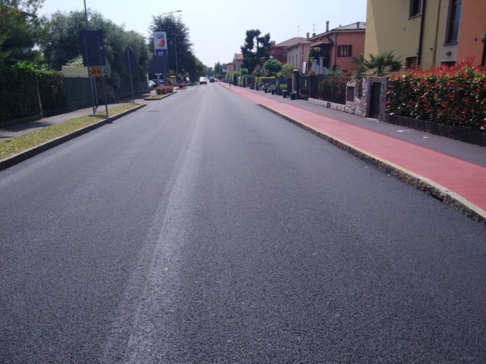 Via Paderno e via Marconi messe a nuovo a Seriate. Mancano solo gli ultimi dettagli