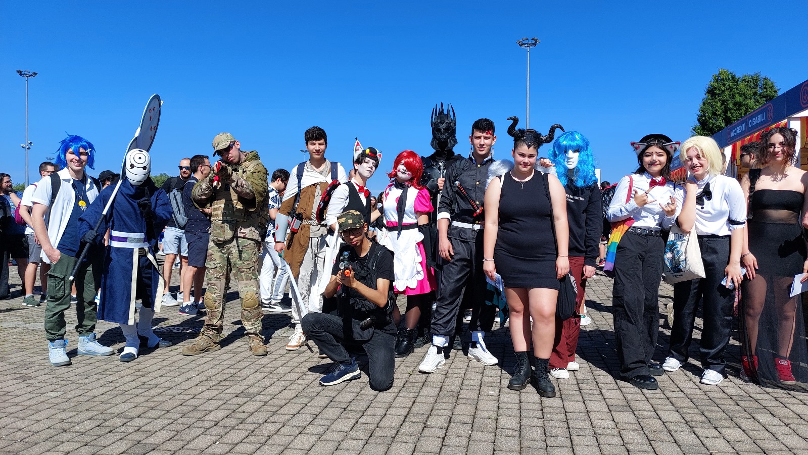 comicon cosplay esterno