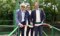 Il Consorzio di bonifica ha inaugurato a Bagnatica le opere a tutela del territorio tra Oglio e Serio