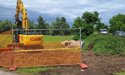 Iniziati a Calcio i lavori per la Greenway dell'Oglio