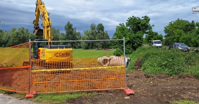 Iniziati a Calcio i lavori per la Greenway dell’Oglio