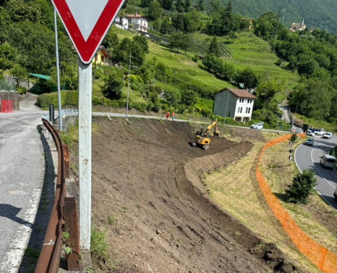 Lavori sulla provinciale 40 nel tratto di Ranzanico: rimarrà chiusa per tre mesi