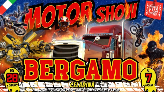 A Celadina il “Motor Show Italia” con automobilismo acrobatico, monster truck e Transformers