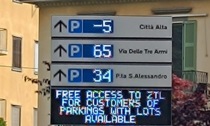 Il Parking Fara da semivuoto va in "overbooking", e sul web partono i commenti ironici