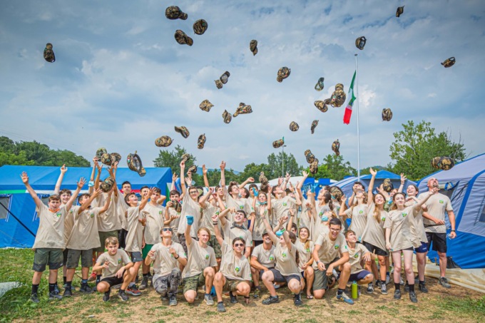 Dai 60 della prima edizione, ora sono quasi 700 i giovani al campo scuola alpino di Almenno