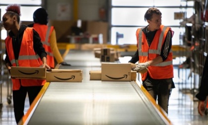 Stipendi  più alti per chi inizia a lavorare in Amazon, anche a Cividate