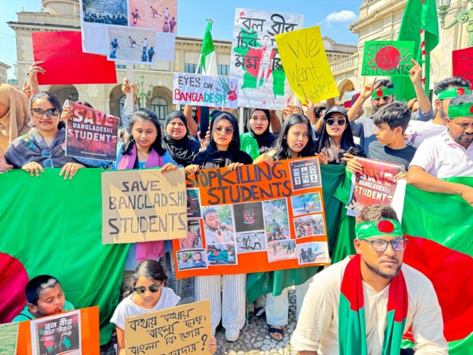 Scontri in Bangladesh, manifestazione di solidarietà anche nel centro di Bergamo
