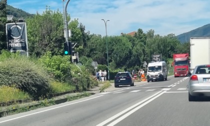 Ciclista investito a Pontida: ferite lievi, in ospedale per accertamenti