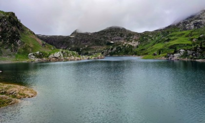 Laghi orobici colmi d'acqua: il Barbellino quasi pieno, Gemelli ormai "uniti"