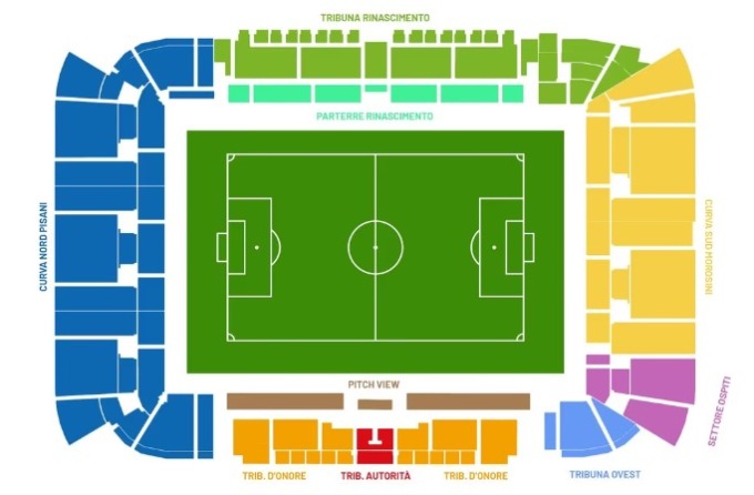 Gewiss Stadium, la nuova mappa dei settori: ci sono novità molto interessanti