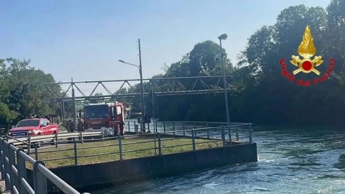 25enne di Treviglio si tuffa nel canale della Muzza a Cassano e non riemerge