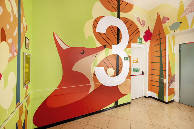 Clinica De Marchi di Milano più a misura di bambino con le grafiche di Roland DG