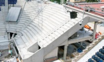 Gewiss Stadium, i lavori corrono: spicchio completato e seconda americana presente