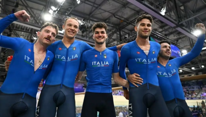 Olimpiadi, il bergamasco Simone Consonni è bronzo nell’inseguimento a squadre!