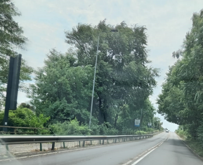 «La pista ciclabile in via Zanica è impraticabile». Ruzzini: «È territorio di Azzano»