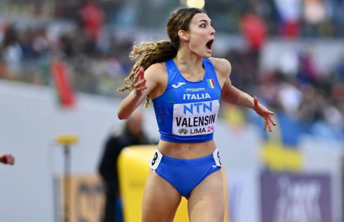 Elisa Valensin, dell’Atletica Bergamo 1959 Oriocenter, è record italiano nei 400 metri