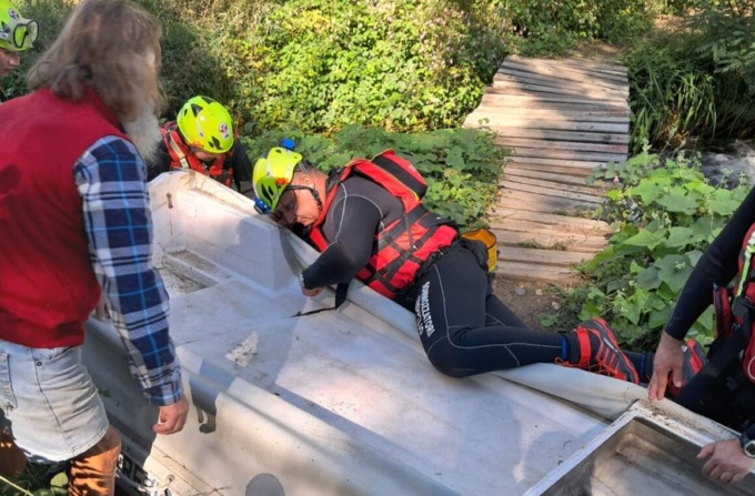 Rubato il motore del gommone dei sommozzatori volontari di Treviglio
