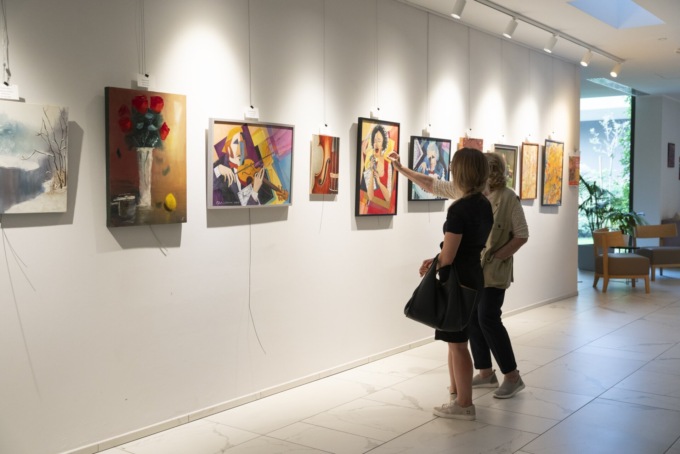 Inaugurazione mostra “Arte porta pace” presso Domitys Quarto Verde