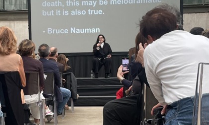 Marina Abramović ha incantato Bergamo per l'inaugurazione della sua mostra al Gres Art