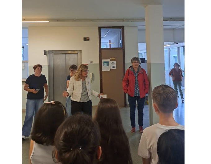 Si apre il primo dei due anni “fuorisede” per gli alunni della Scuri trasferiti alla Nullo. Il saluto della sindaca