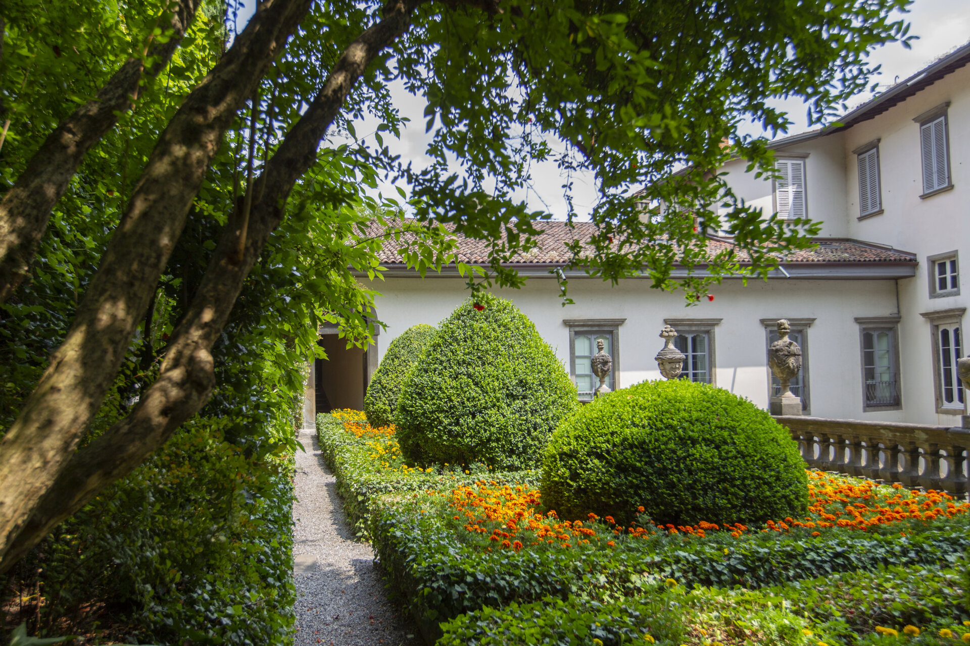 PalazzoMoroni, Bergamo, giardino_Foto Barbara Verduci_2023_(C) FAI