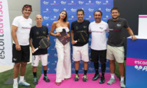 Torneo di padel sponsorizzato da Escort Advisor a Osio Sopra, Ventola e Brocchi sul podio