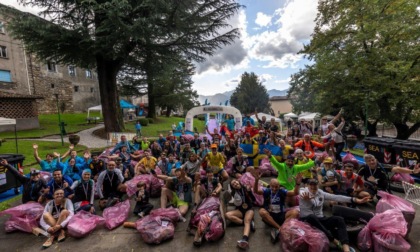 Le foto dei Mondiali di Plogging andati in scena tra Gandino e Bergamo: al top Italia e Serbia