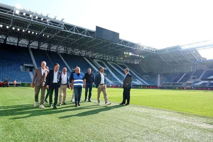 Ispezione della Uefa al Gewiss Stadium per la Champions League: test superato!