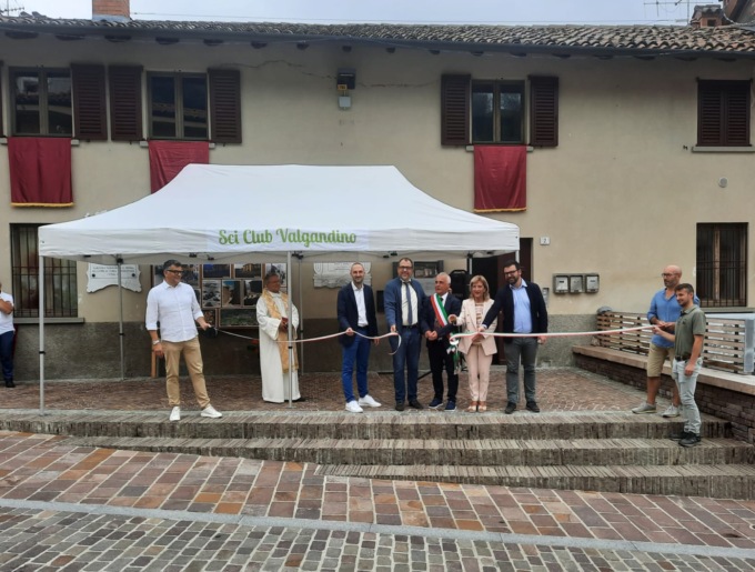 Un borgo più bello: inaugurati a Barzizza di Gandino i lavori di riqualificazione