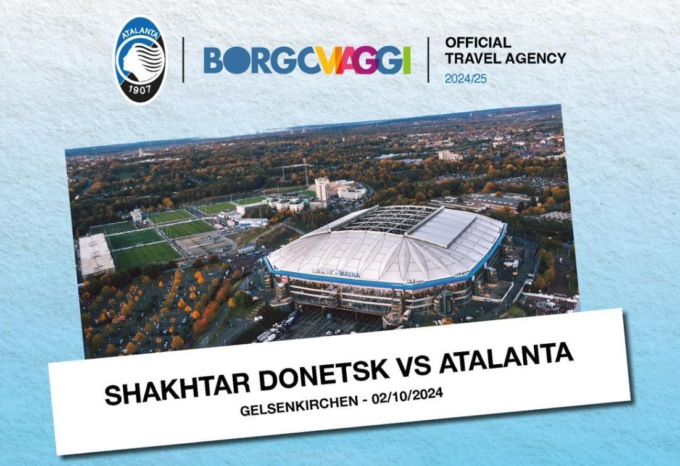 Verso Shakhtar Donetsk-Atalanta, svelati i pacchetti per la trasferta di BorgoViaggi