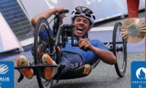 Mirko Testa, atleta paralimpico di Grassobbio, è bronzo nell'handbike su strada a Parigi 2024