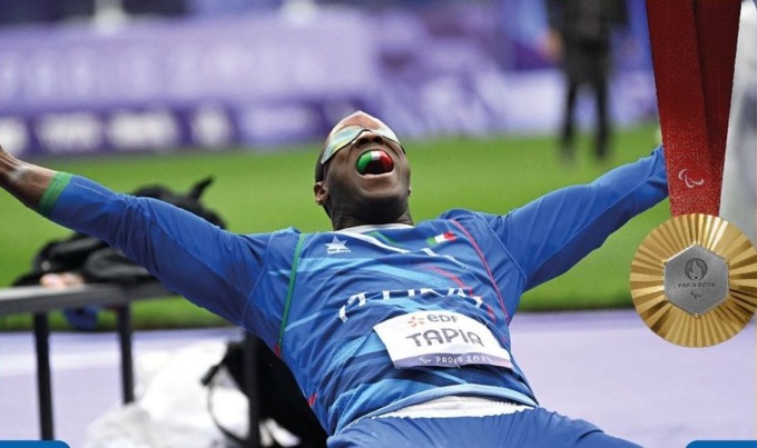 Oney Tapia, atleta di Sotto il Monte, oro nel lancio del disco alle Paralimpiadi di Parigi