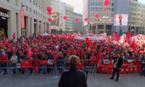 In 200 da Bergamo per la manifestazione organizzata da Spi-Cgil