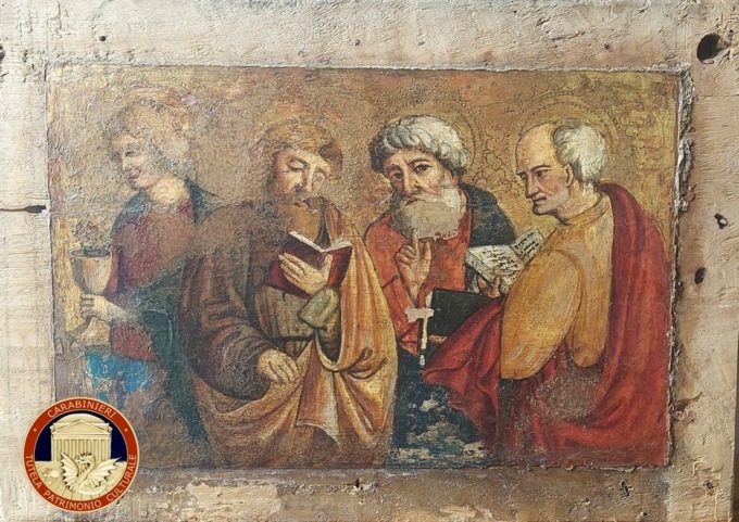 Restituita a Sotto il Monte la predella dell’Abbazia rubata oltre mezzo secolo fa